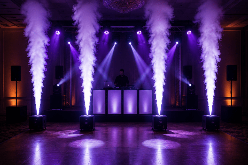 Jet de scène Bjorn dj event